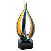 Tri Rise Art Glass Corporate Award