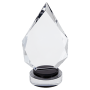Diamond Crystal Corporate Award in Blue or Black