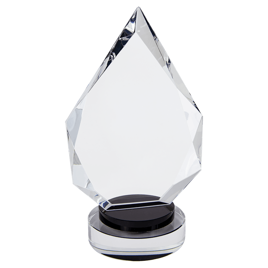 Diamond Crystal Corporate Award in Blue or Black