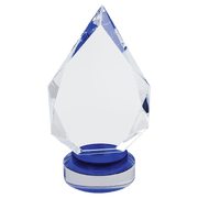 Diamond Crystal Corporate Award in Blue or Black
