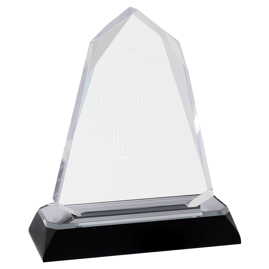 Diamond Corner Base Impress Acrylic Corporate Award