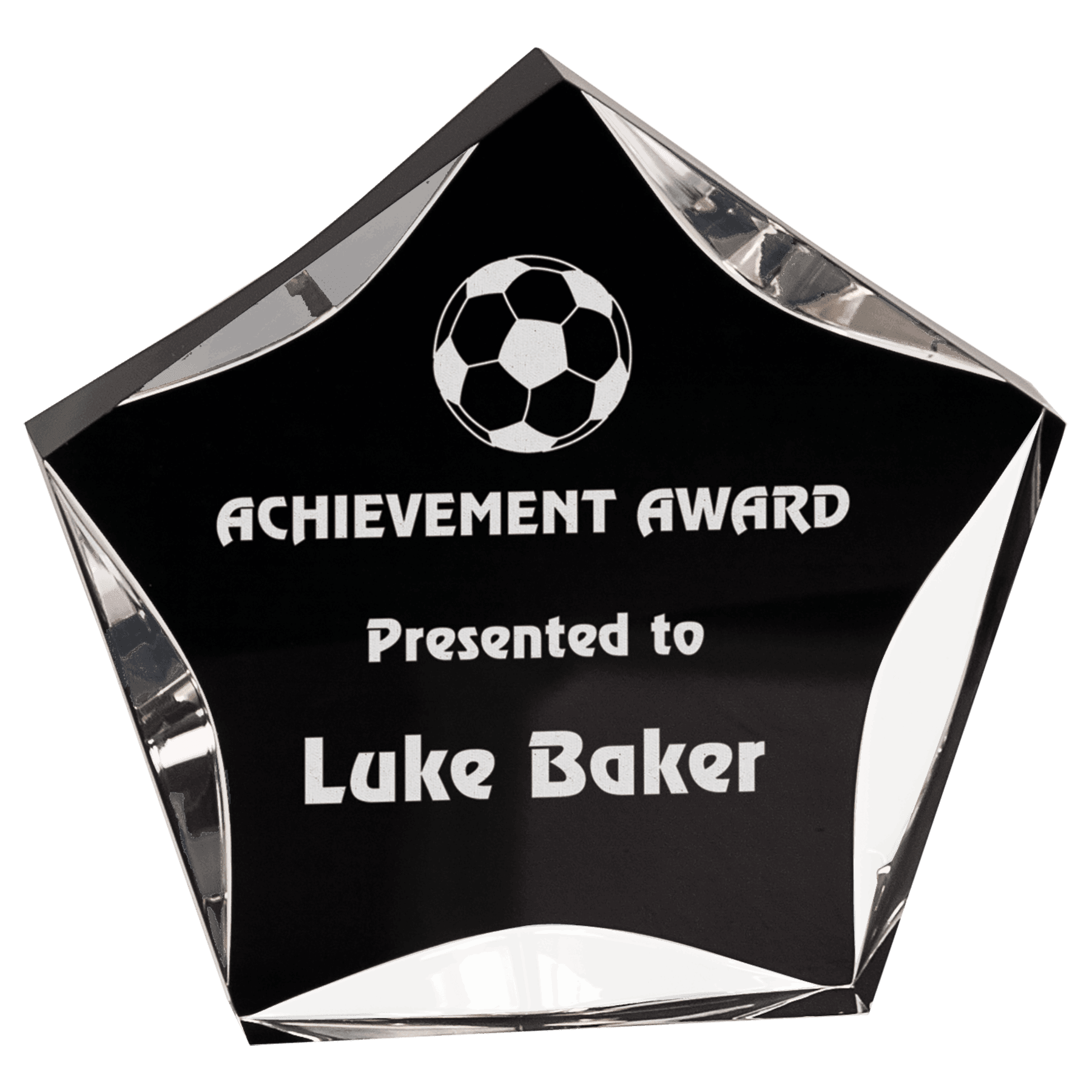 Luminary Star Acrylic Corporate Award