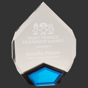 Maquis Acrylic Corporate Award in Blue, Red or Gold