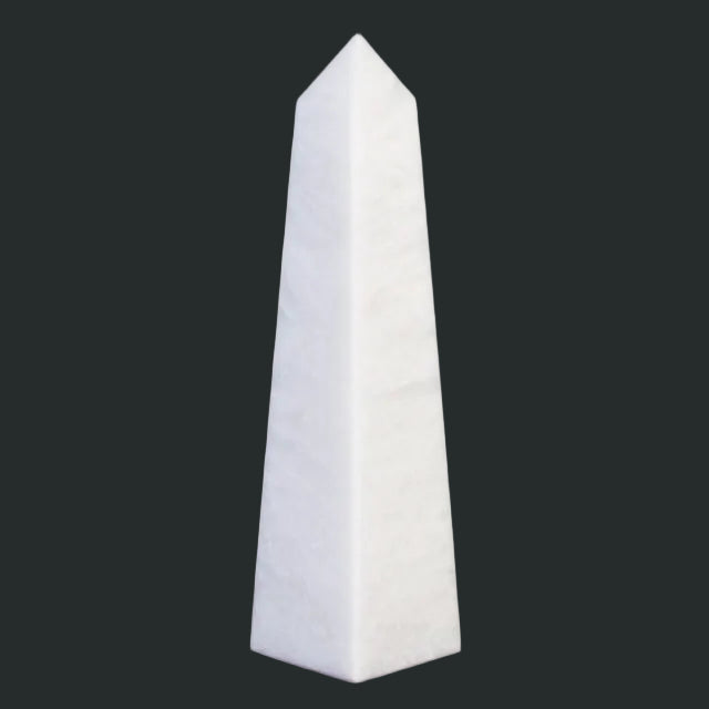 White marble obelisk corporate award