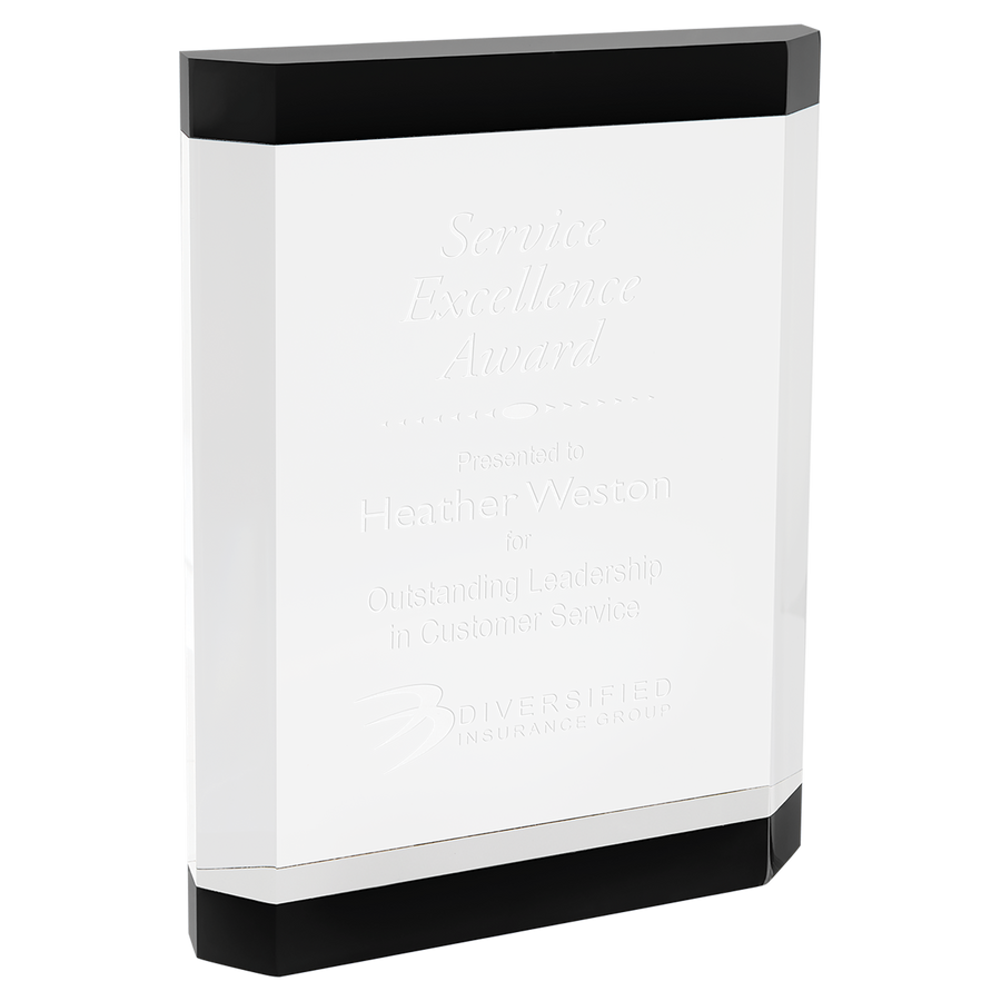 Show Case Rectangle Acrylic Corporate Award